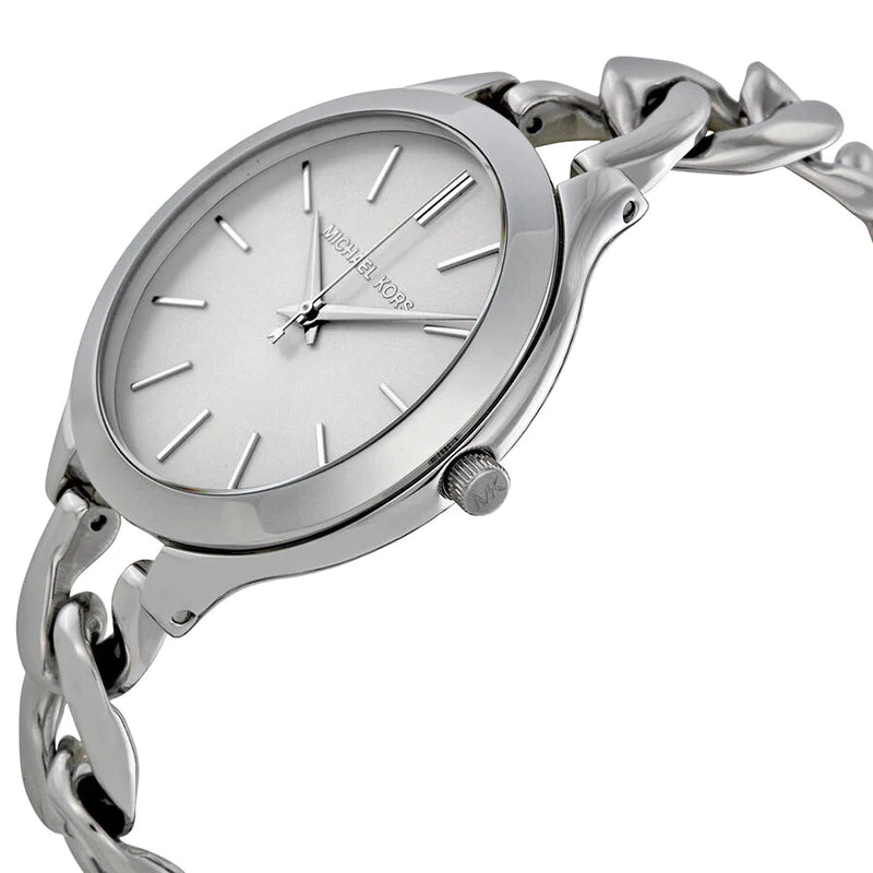 Michael Kors MK3279 Slim White Dial Women's Watch