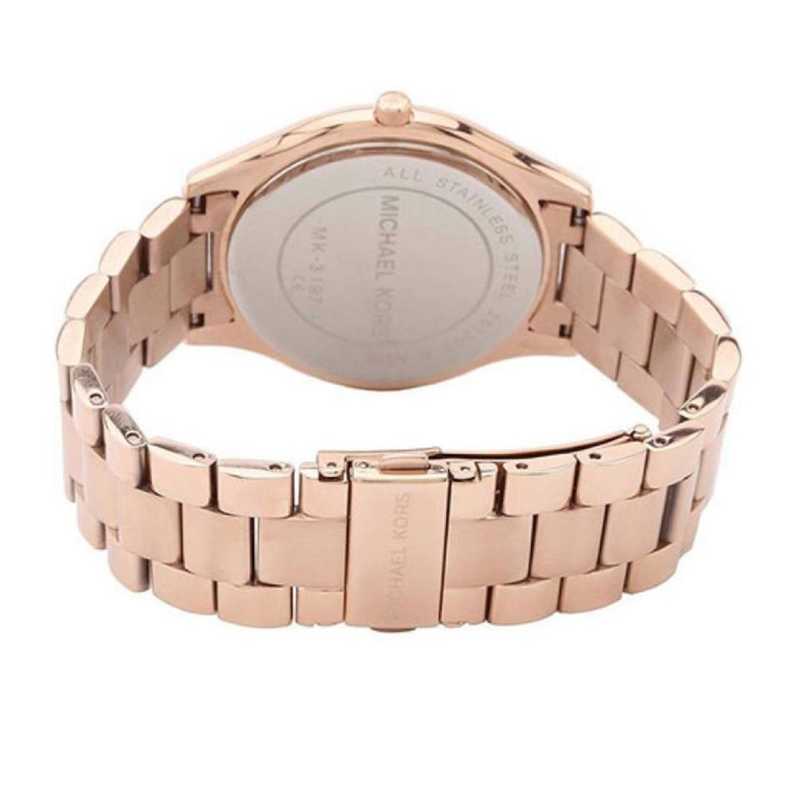 Michael Kors MK3293 Slim Runway Rose Gold Women's Watch