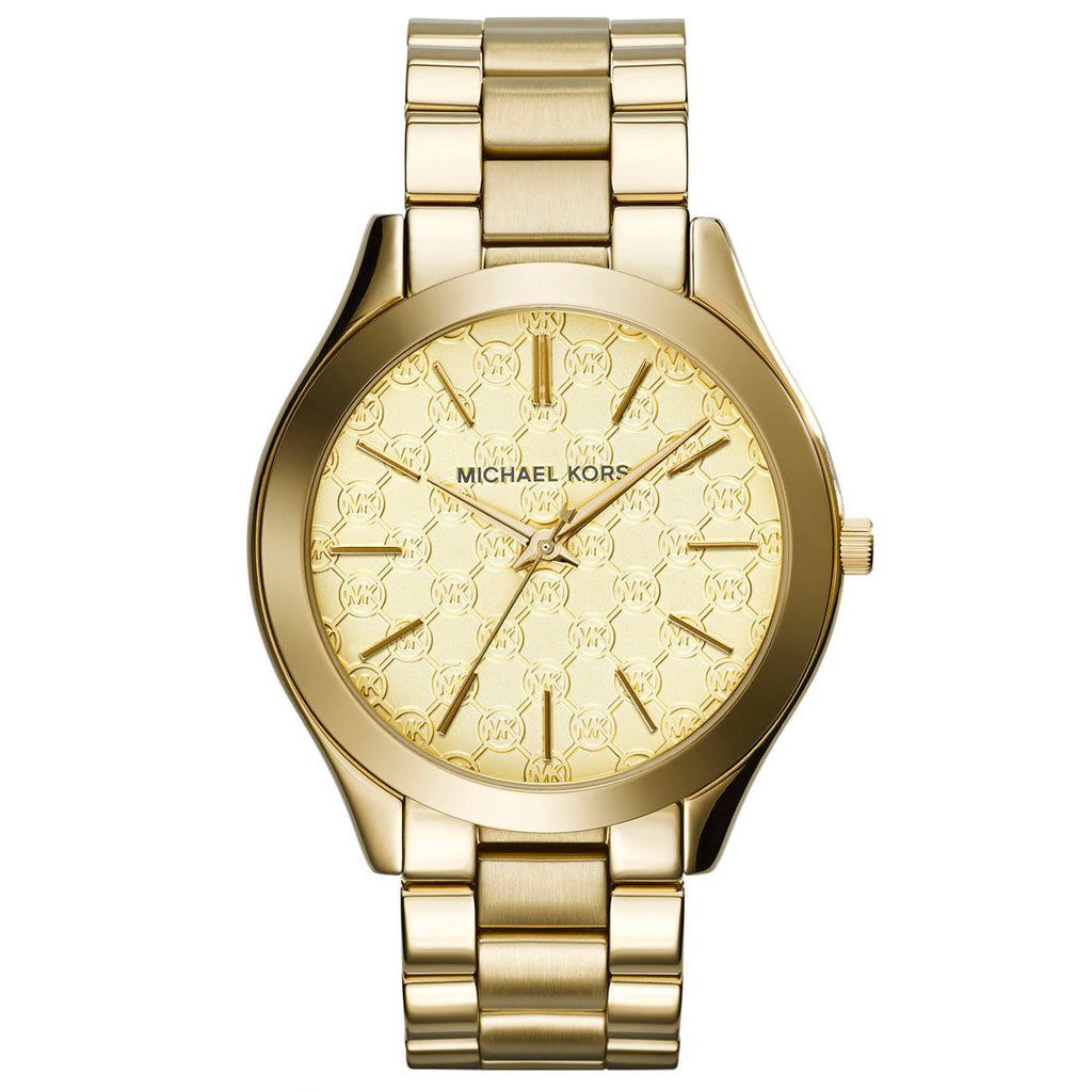 Michael Kors MK3335 Slim Runway Champagne Dial Women's Watch