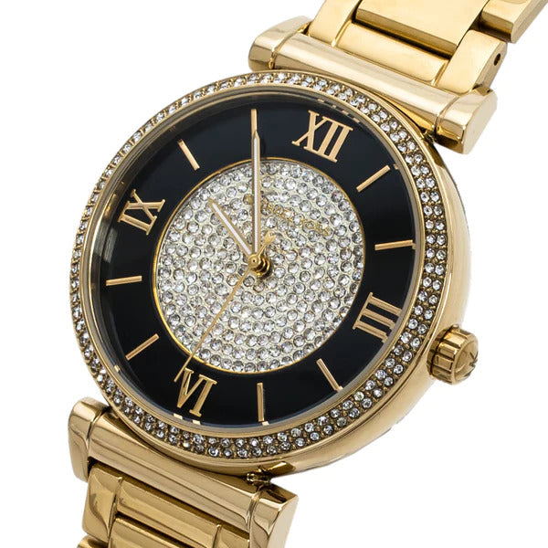Michael Kors MK3338 Catlin Black Dial Women's Watch – WATCH ACES
