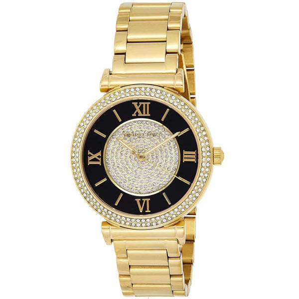 Michael Kors MK3338 Catlin Black Dial Women's Watch – WATCH ACES