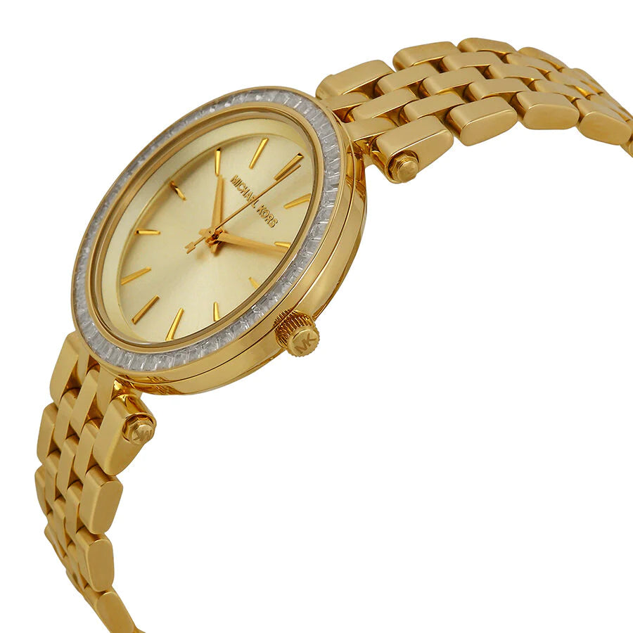Michael Kors MK3365 Mini Darci Gold Tone Stainless Steel Women's Watch