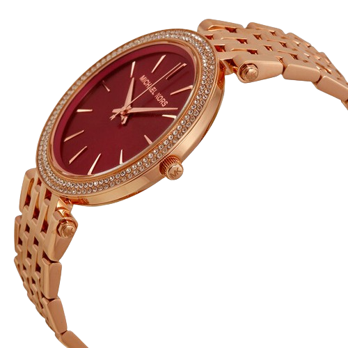 Michael Kors MK3378 Darci Red Swarovski Dial Women's Watch