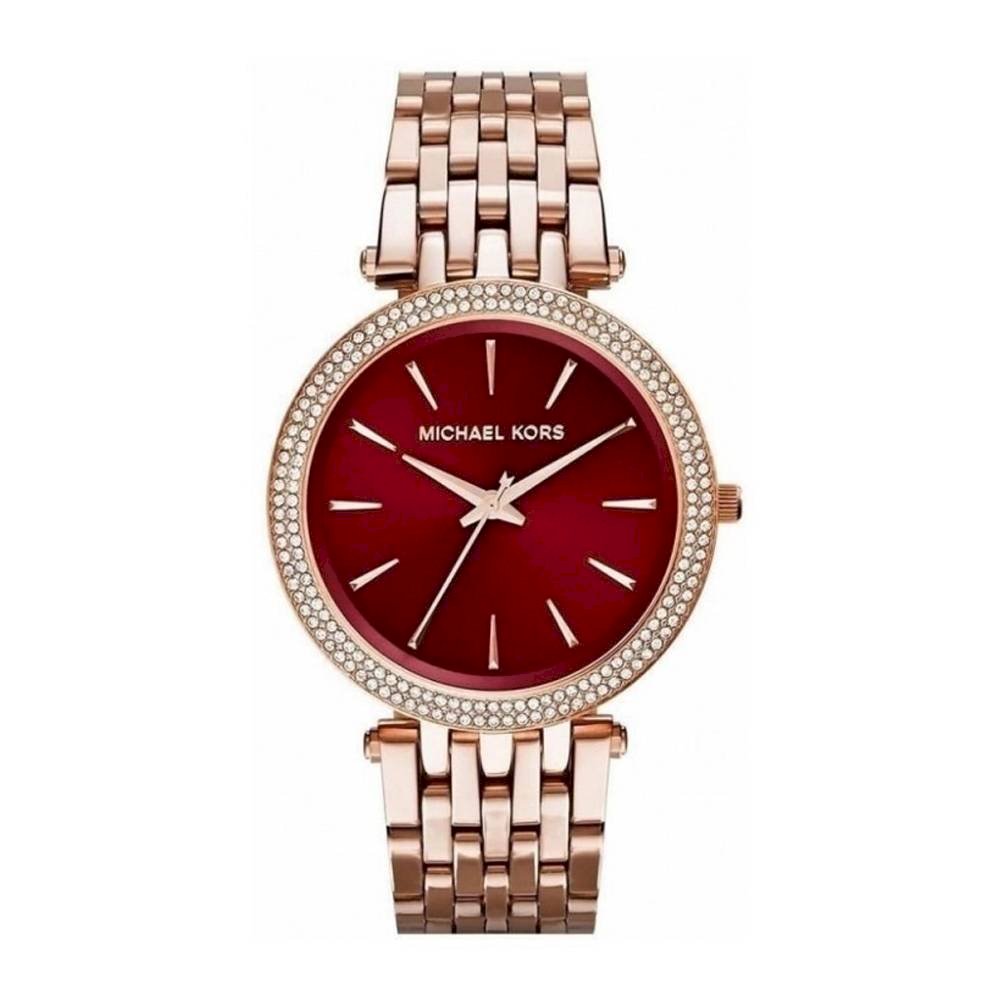 Michael Kors MK3378 Darci Red Swarovski Dial Women's Watch