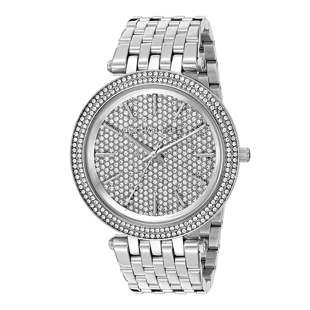 Michael Kors Darci Women\'s Watch, Stainless Steel and Pave Crystal NEW Michael Kors Darci Pave Crystal Silver Rose Gold  main image 2