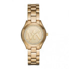 Michael Kors MK3477 Gold Tone Mini Slim Women's Watch
