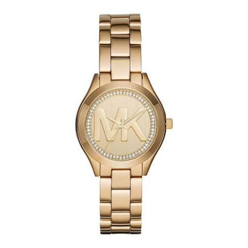 Michael Kors MK3477 Gold Tone Mini Slim Women's Watch