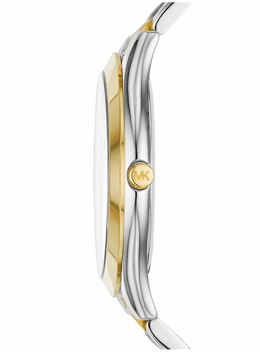 Michael Kors MK3479 Slim Runway Blue Dial Two tone Women's Watch