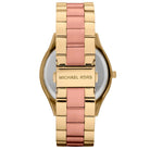 Michael Kors MK3493 Slim Runway Pink Dial Gold Women's Watch