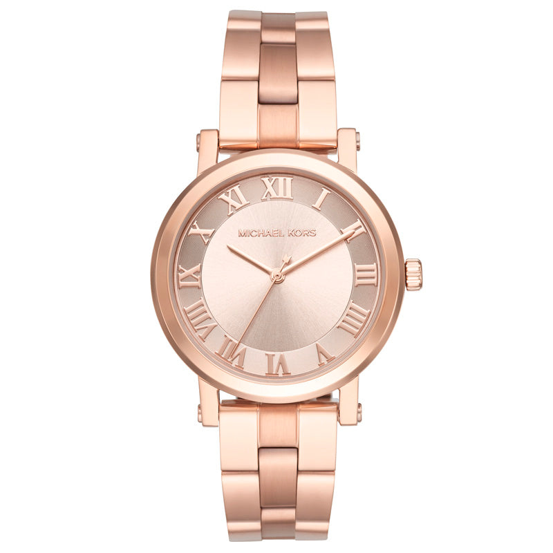 Michael Kors MK3561 Norie Rose Dial Women's Watch – WATCH ACES