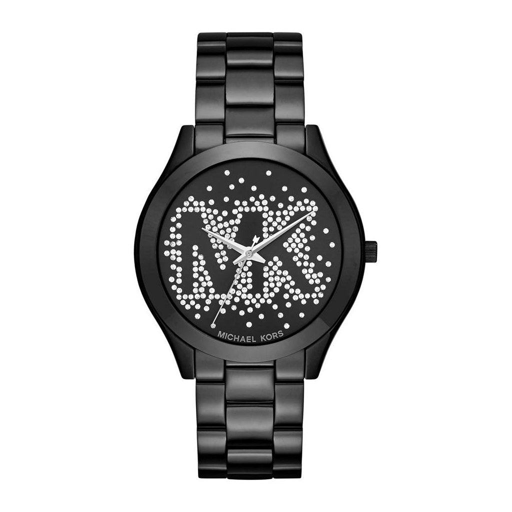 Michael Kors MK3589 Slim Runway Black Dial Women's Watch – WATCH ACES