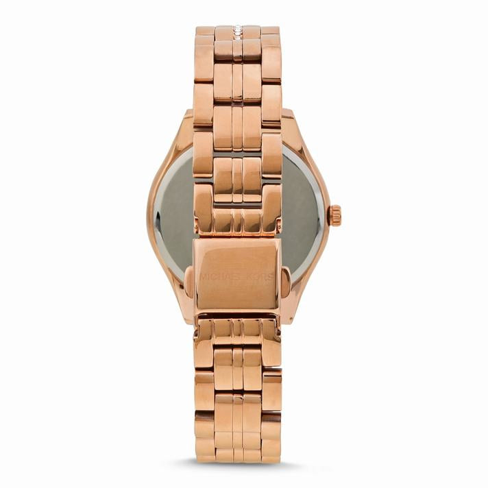 Michael Kors MK3716 Lauryn Crystal Paved Dial Women's Watch