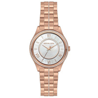 Michael Kors MK3716 Lauryn Crystal Paved Dial Women's Watch