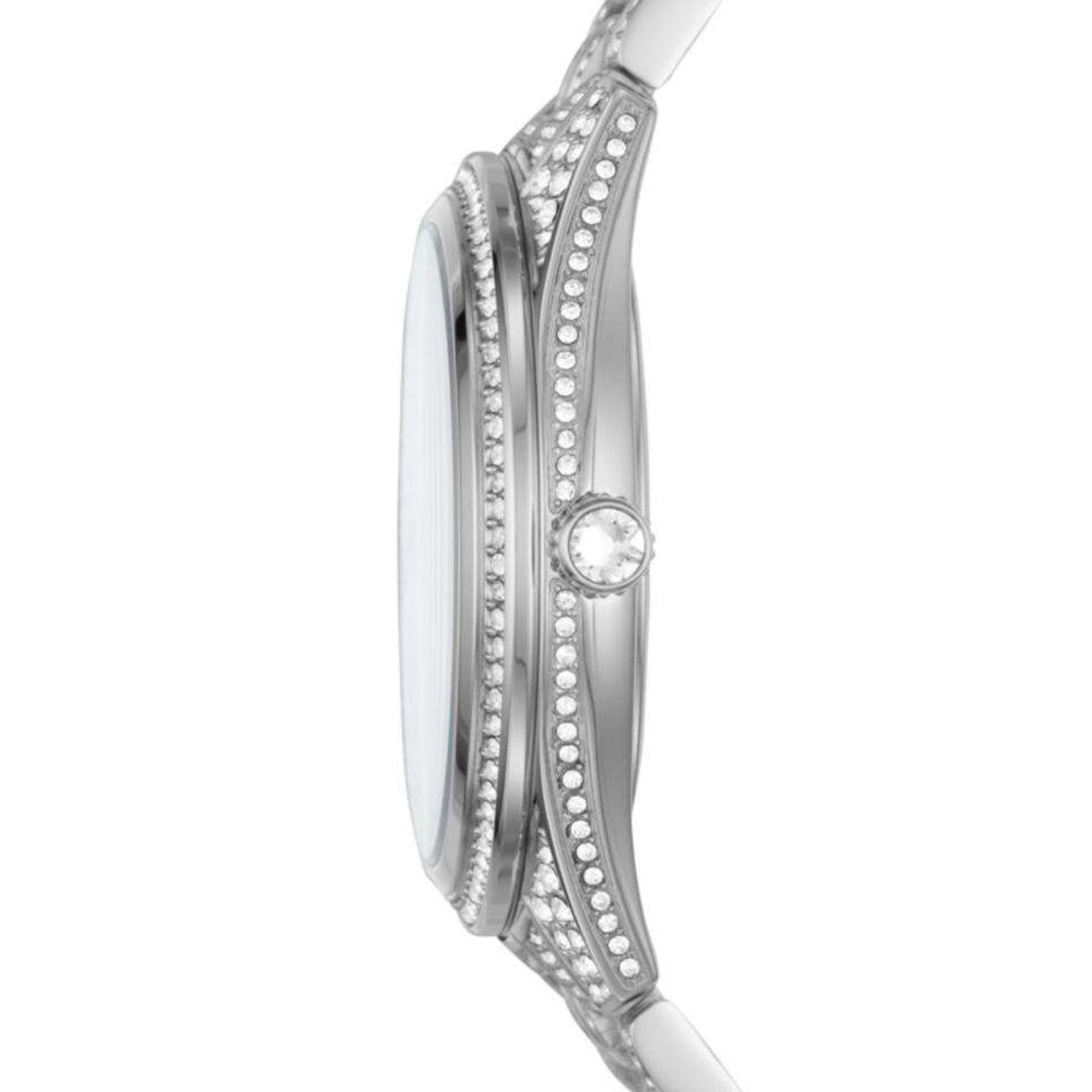 Michael Kors MK3755 Lauryn Silver colored Steel Women's Watch