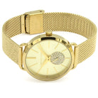 Michael Kors MK3844 Porita Gold Dial Women's Watch