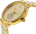 Michael Kors MK3852 Portia Pave Gold Dial Women's Watch