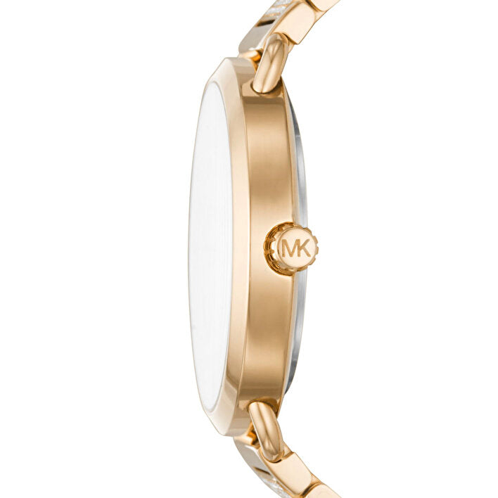 Michael Kors MK3852 Portia Pave Gold Dial Women's Watch