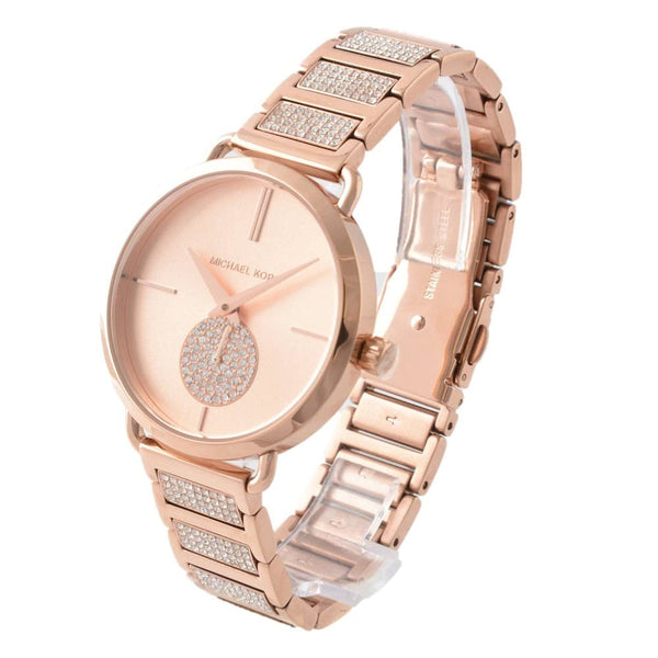 Michael Kors MK3853 Portia Crystal Rose Gold Dial Women's Watch