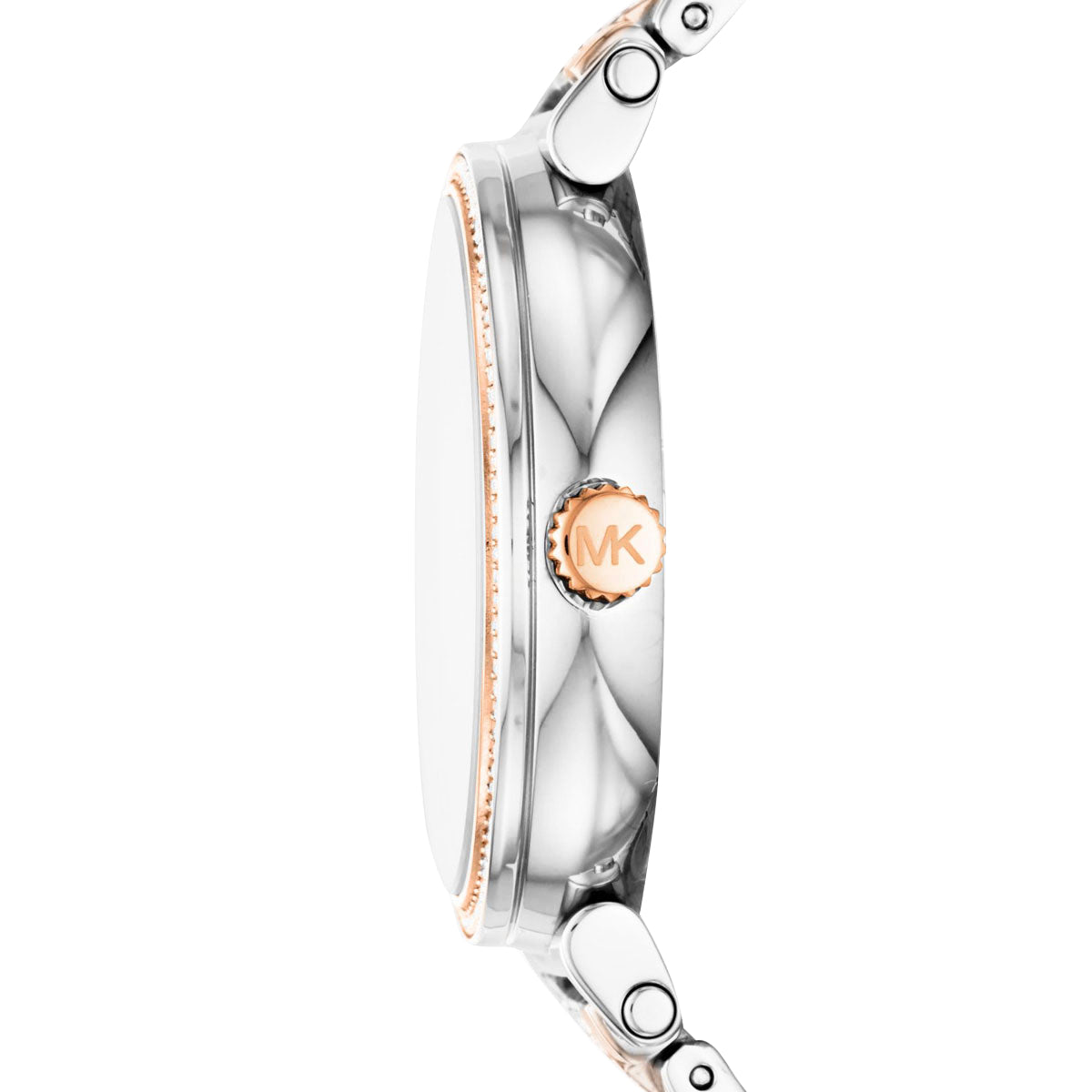 Michael Kors MK3880 Crystal Silver Dial Two-tone Women's Watch