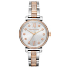 Michael Kors MK3880 Crystal Silver Dial Two-tone Women's Watch