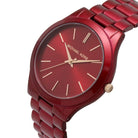 Michael Kors MK3895 Slim Runway Red Dial Women's Watch