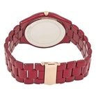 Michael Kors MK3895 Slim Runway Red Dial Women's Watch