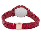 Michael Kors MK3896 Norie Crystal Red Dial Women's Watch