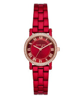 Michael Kors MK3896 Norie Crystal Red Dial Women's Watch