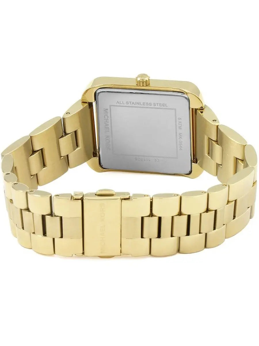 Michael Kors MK3949 Lake Square Glitz Gold Tone Women's Watch