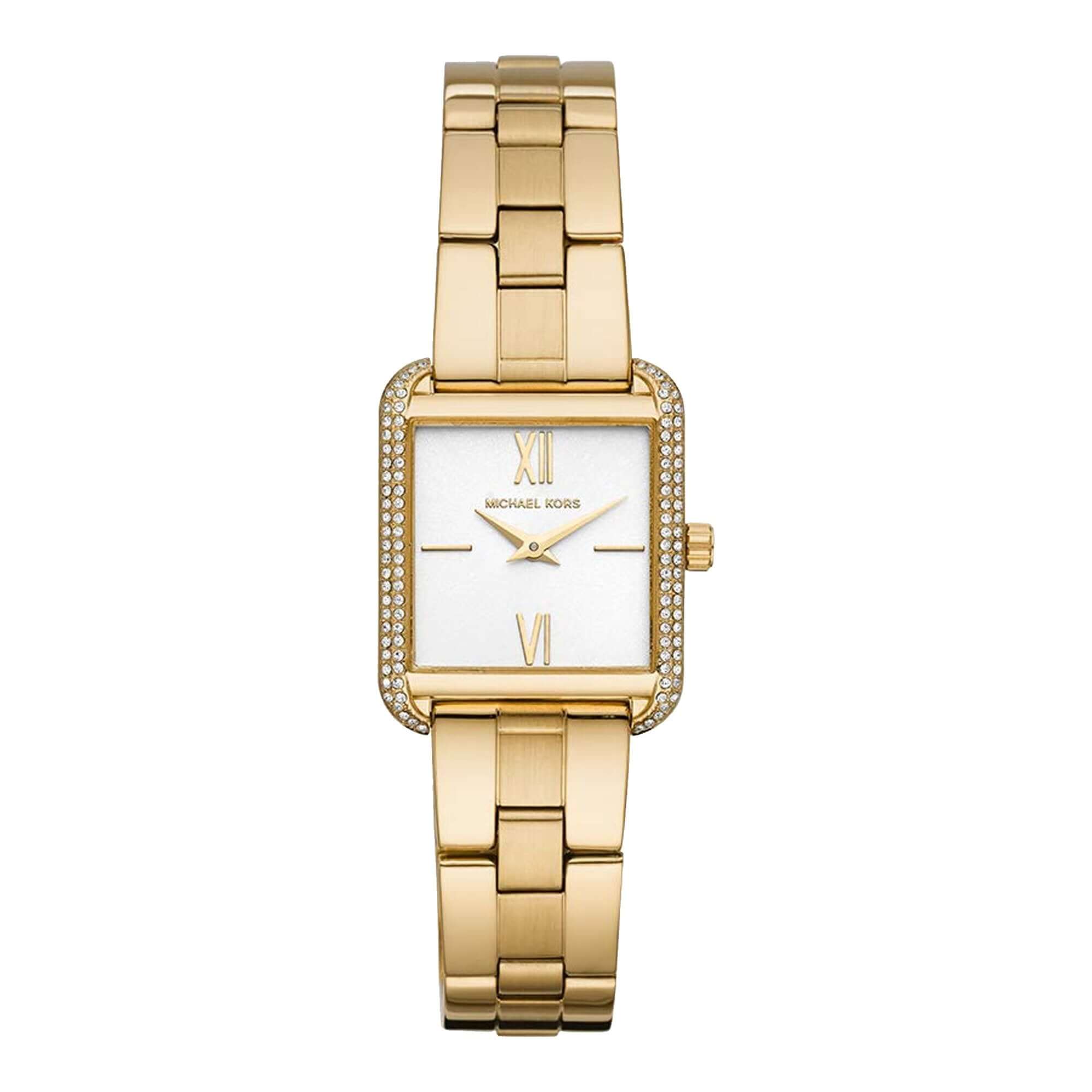 Michael Kors MK3949 Lake Square Glitz Gold Tone Women's Watch
