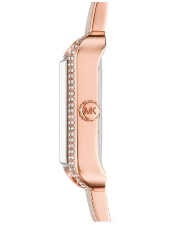 Michael Kors MK3950 Rose Gold Square Lake Women's Watch