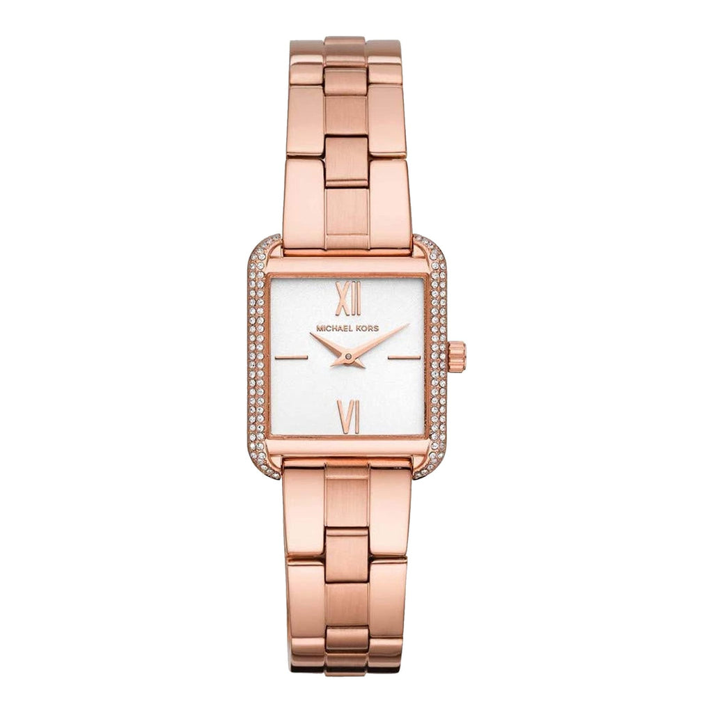 Michael Kors MK3950 Rose Gold Square Lake Women's Watch