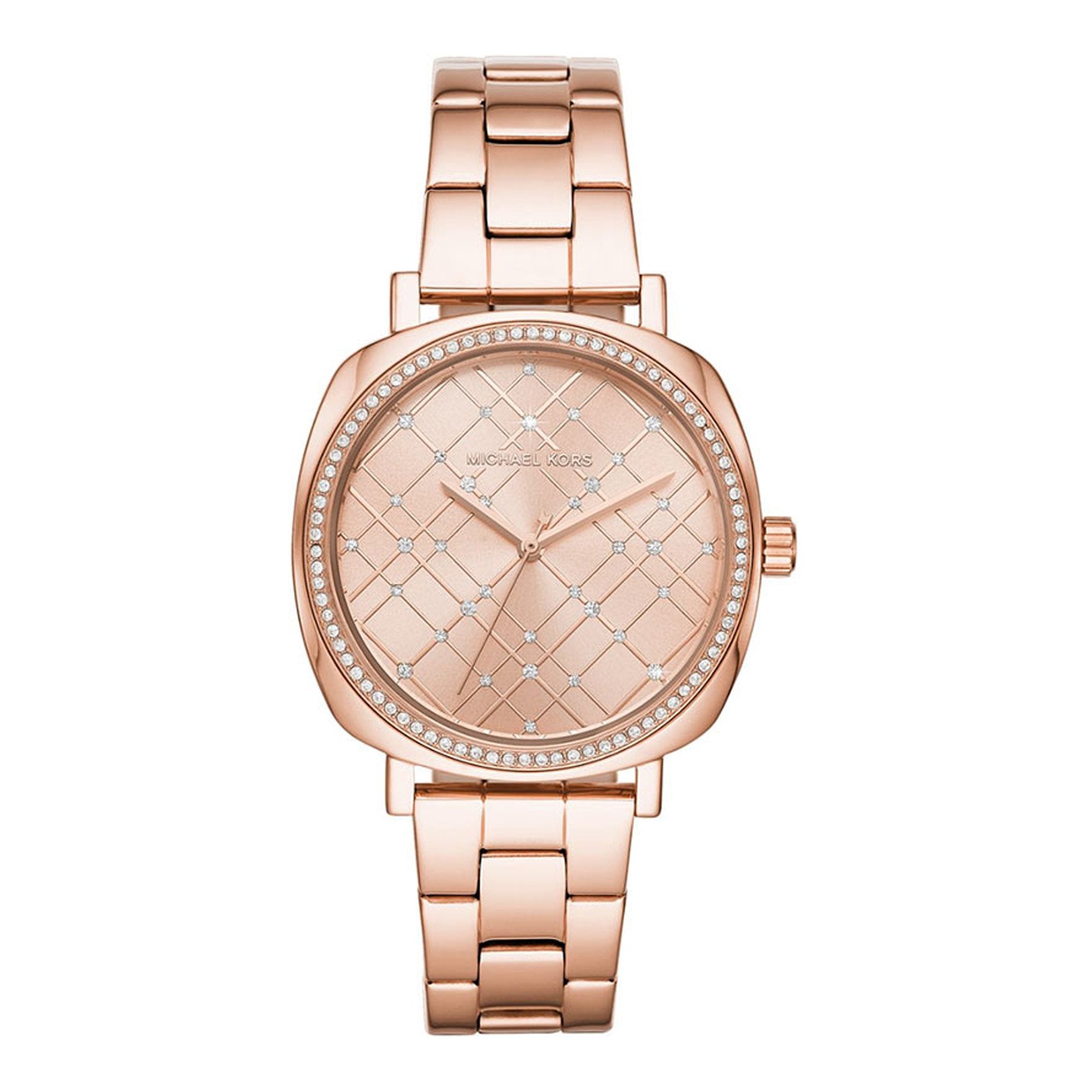 MICHAEL KORS クロノグラフ 腕時計 Michael Kors MK3990 Nia Rose Gold Women's Watch