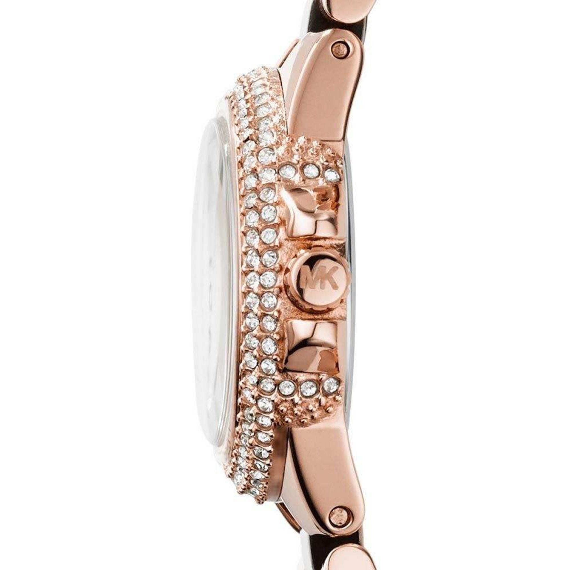 Michael Kors MK4289 Pettite Camille Rose Dial Rose Gold-tone Women's Watch