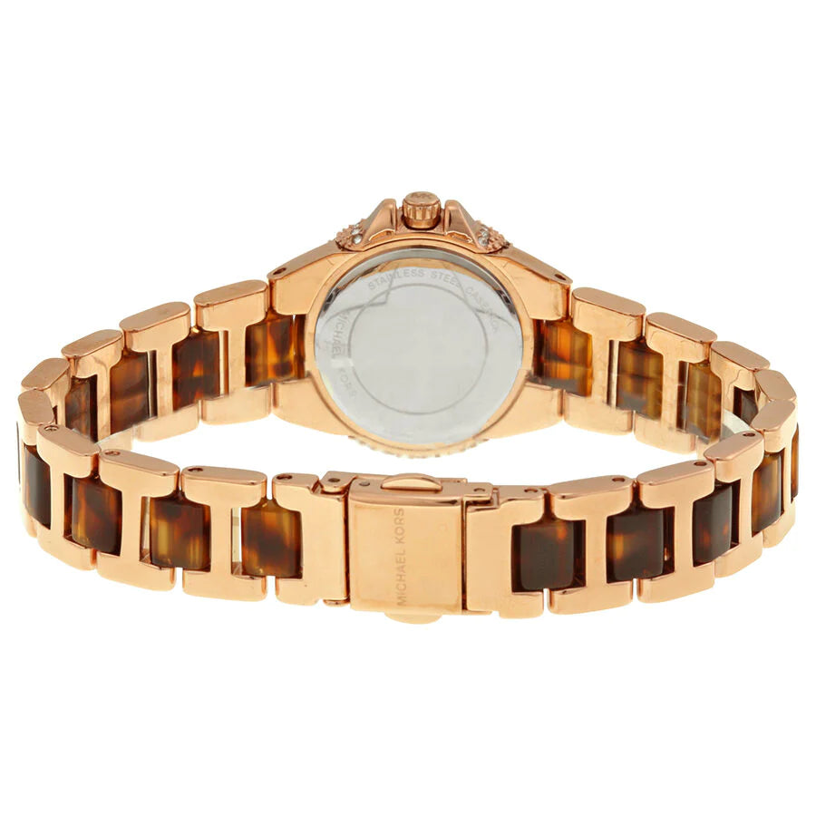 Michael Kors MK4289 Pettite Camille Rose Dial Rose Gold-tone Women's Watch