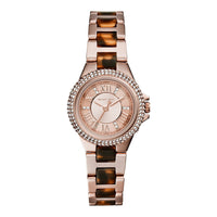 Michael Kors MK4289 Pettite Camille Rose Dial Rose Gold-tone Women's Watch