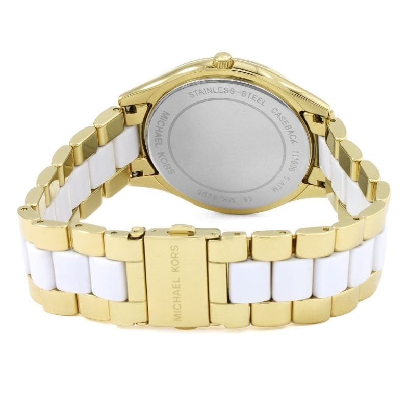 Michael Kors MK4295 Slim Runway White Dial Women's Watch