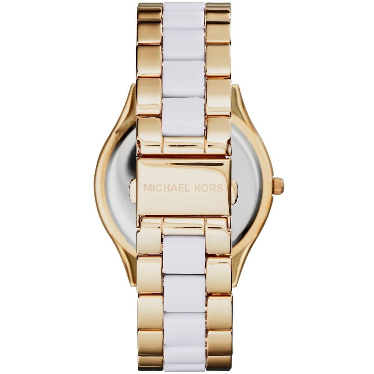 Michael Kors MK4295 Slim Runway White Dial Women's Watch