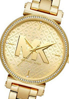 Michael Kors MK4334 Sofie Quartz Crystal Gold Dial Women's Watch