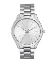 Michael Kors' MK4502 Slim Runway Silver-Tone Stainless Steel Women's Watch