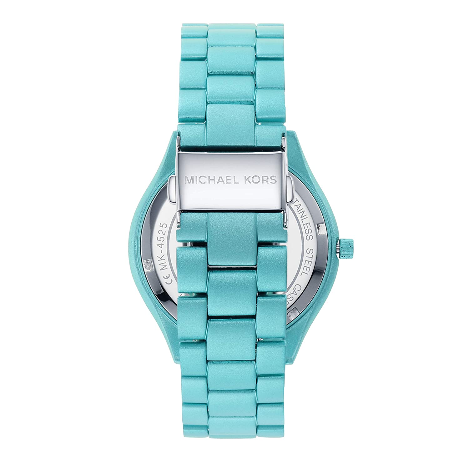 Michael Kors MK4525 Analog Quartz Blue Dial Aluminum Women's Watch