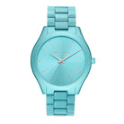 Michael Kors MK4525 Analog Quartz Blue Dial Aluminum Women's Watch