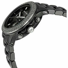 Michael Kors Women\'s MK5190 Black Ceramic Watch Michael Kors MK5190 Runway Chronograph Black Ceramic Women main image 4