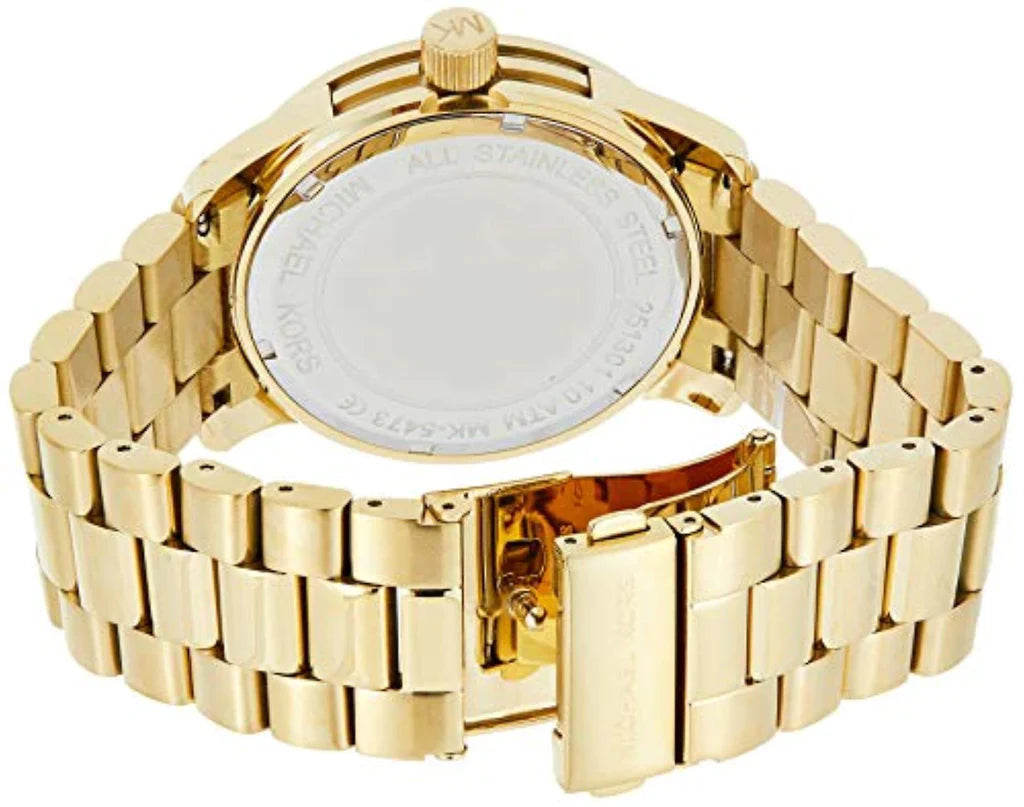 Michael Kors MK5473 Runway Beige Dial Women's Watch