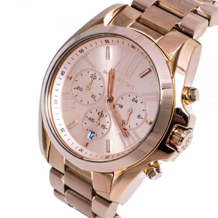 Michael Kors MK5503 Bradshaw Chronograph Rose Gold Women's Watch