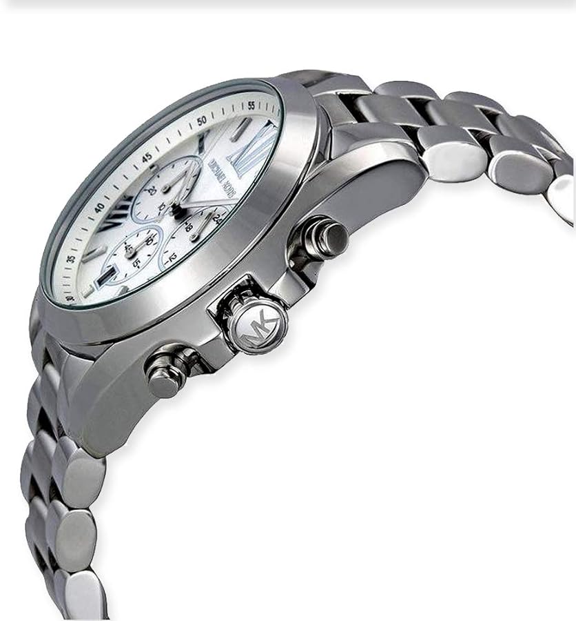 Michael Kors MK5535 Bradshaw Chronograph Silver-tone Women's Watch