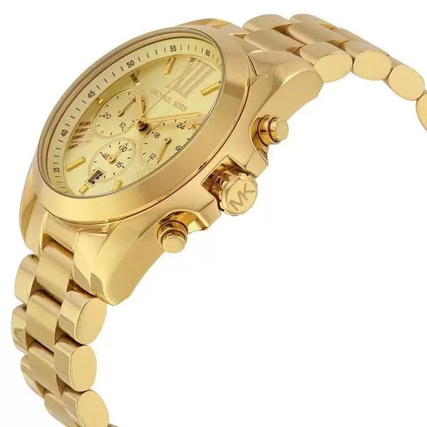 Michael Kors MK5605 Bradshaw Chronograph Gold Women's Watch