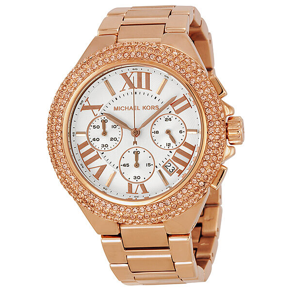 Michael Kors MK5636 Camille Chronograph Rose Gold-tone Women's Watch