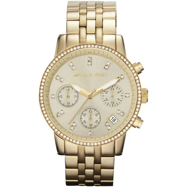 Michael Kors Mk5698 Ladies Gold Ritz Watch