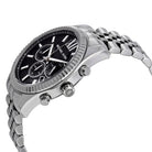 Michael Kors MK5705 Bradshaw Chronograph Black Dial Silver Men's Watch